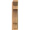 Ekena Millwork Balboa Slat Smooth Outlooker, Western Red Cedar, 7 1/2"W x 24"D x 36"H OUT08X24X36BOA06SWR - alternate 2